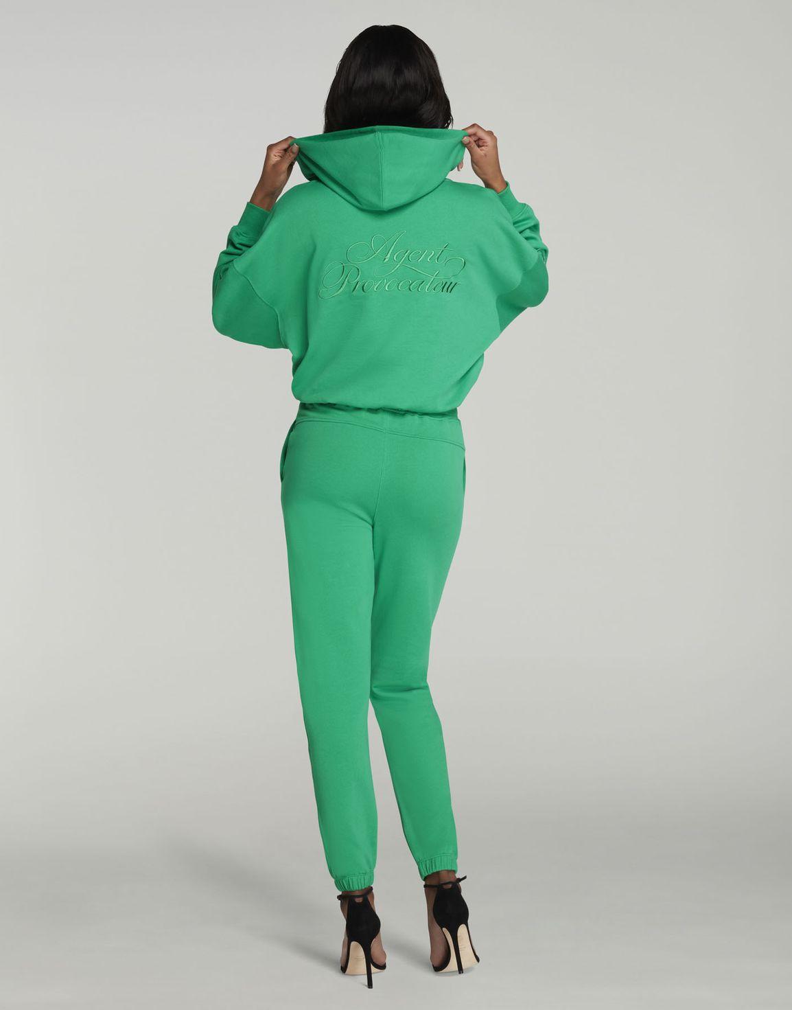 Rayley Hoodie Green/Green | Agent Provocateur