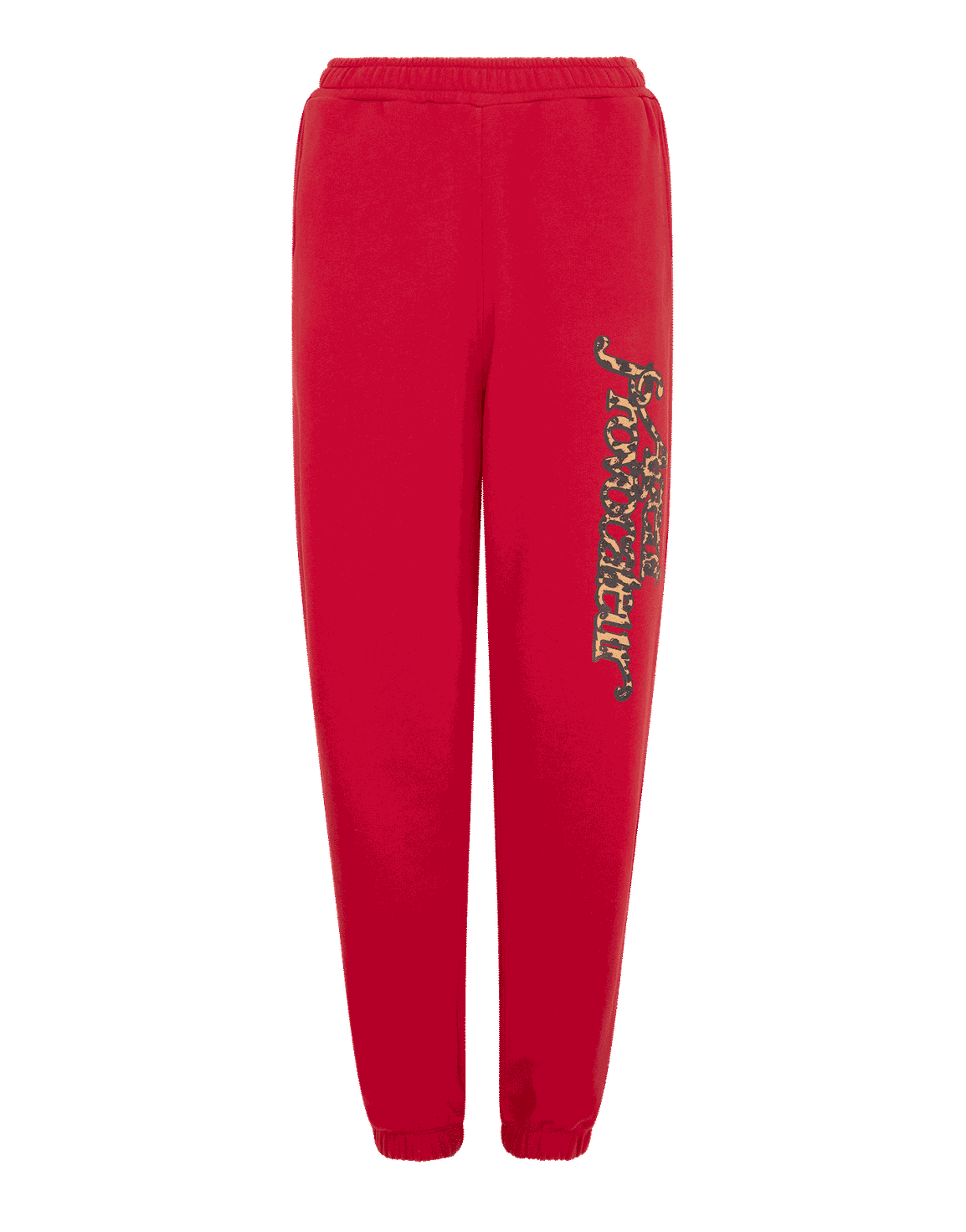 Rayley Jogging Trousers Red/Leopard | Agent Provocateur