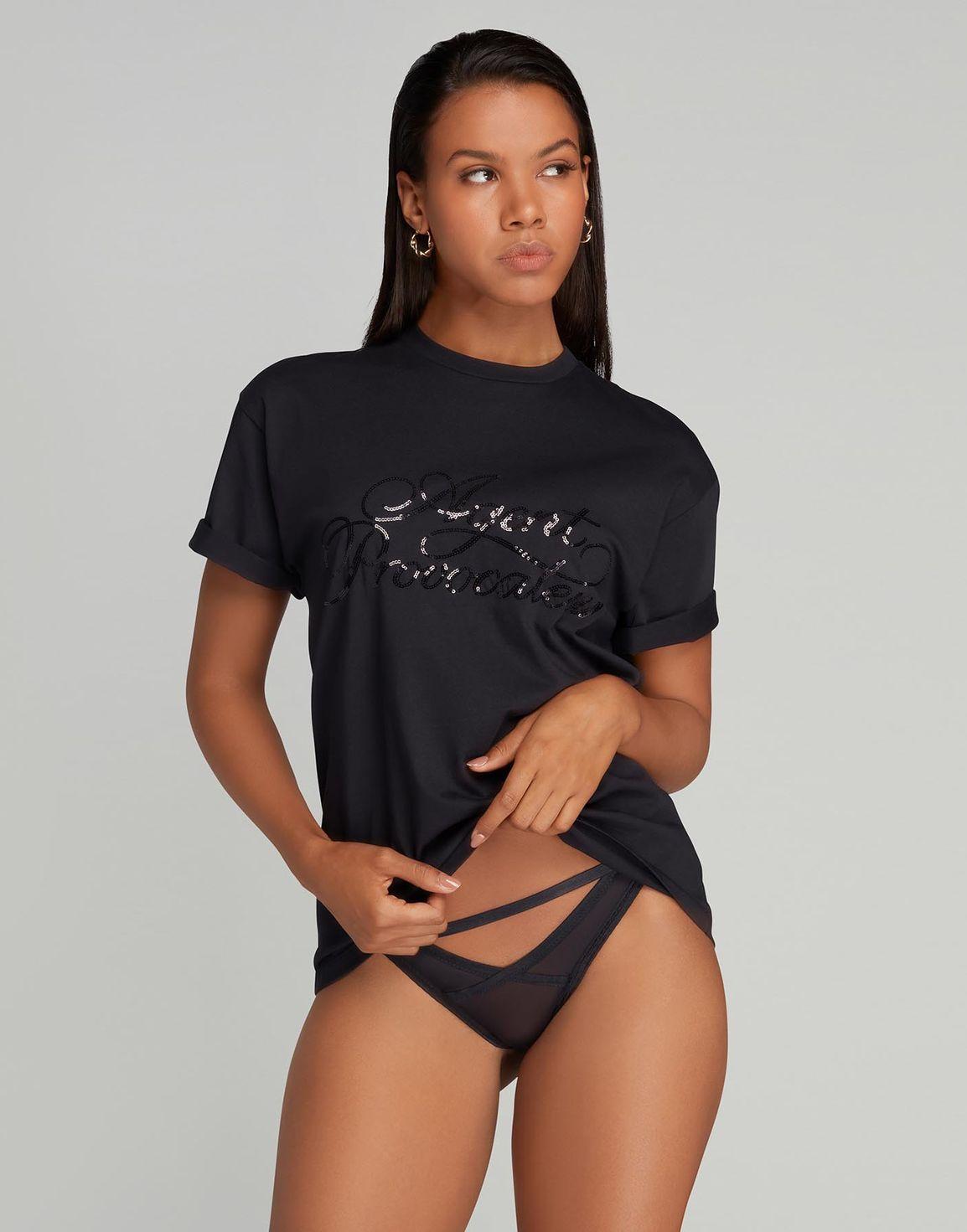 Rayley T-Shirt Black  | Agent Provocateur