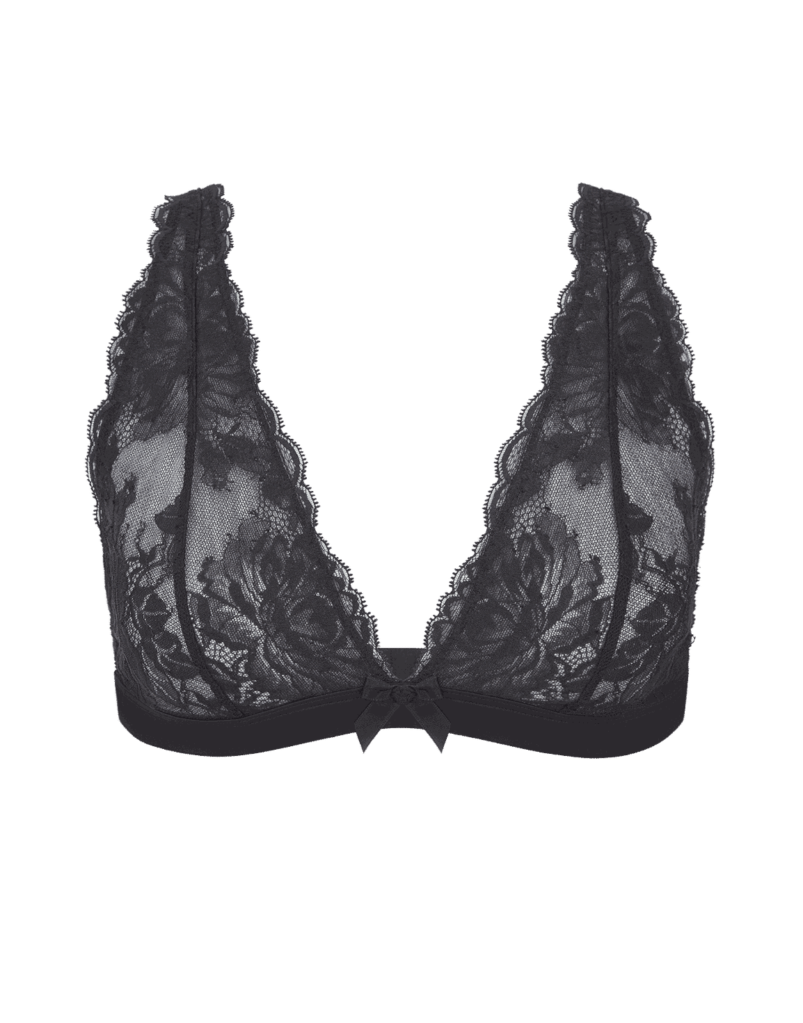 Yara Soft Cup High Apex Bra Black | Agent Provocateur