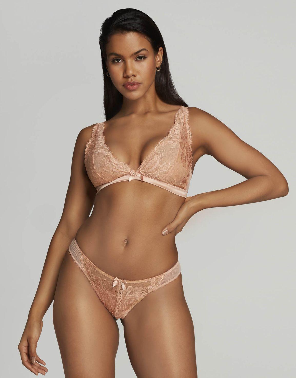 Yara Soft Cup High Apex Bra Praline | Agent Provocateur