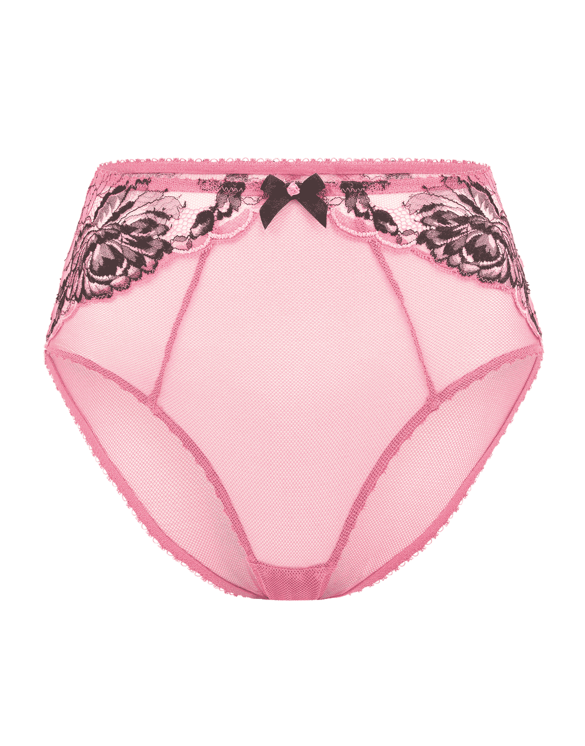 Yara High Waisted Brief Pink | Agent Provocateur