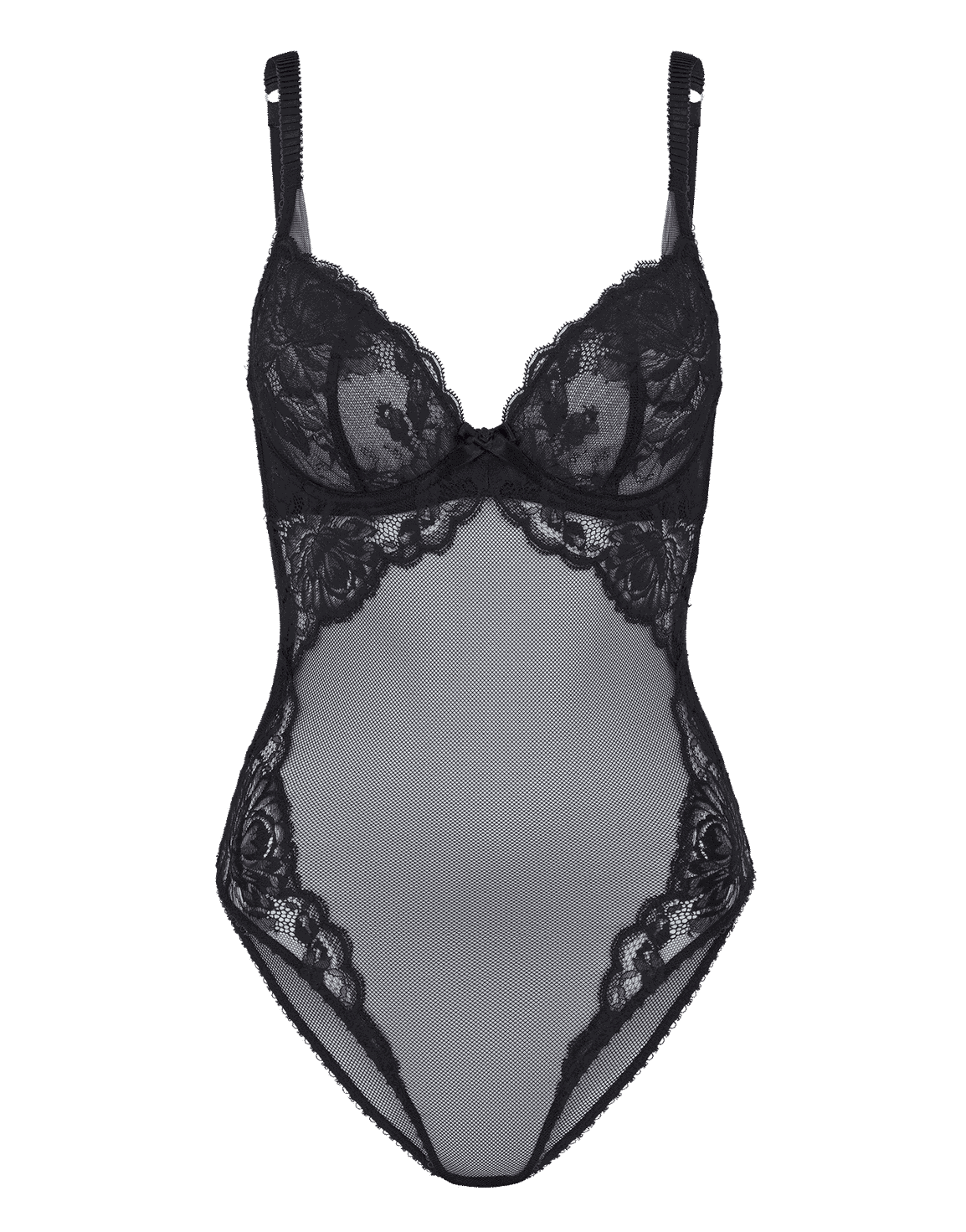 Yara Bodysuit Black | Agent Provocateur