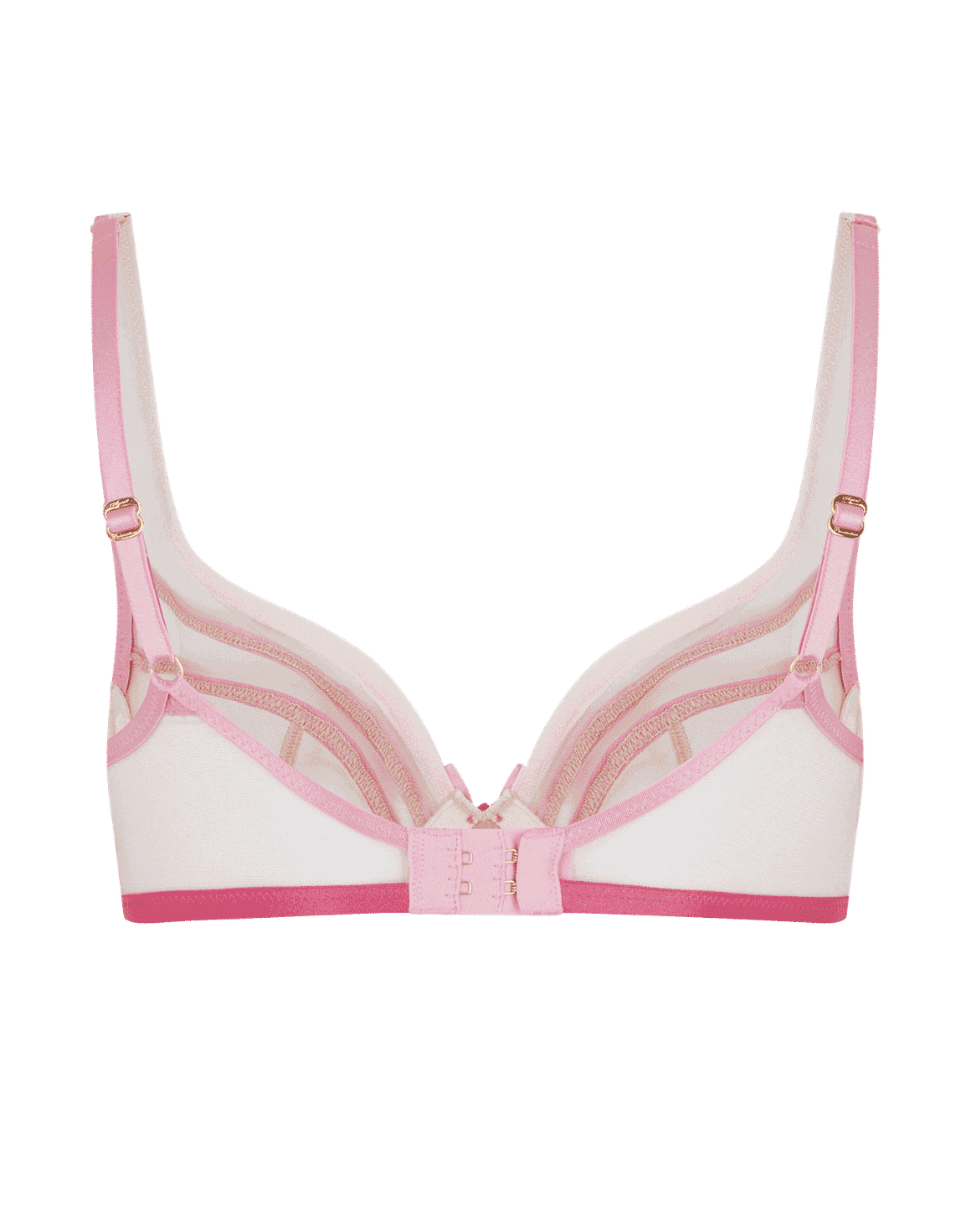 Candie Plunge Underwired Bra Pink | Agent Provocateur