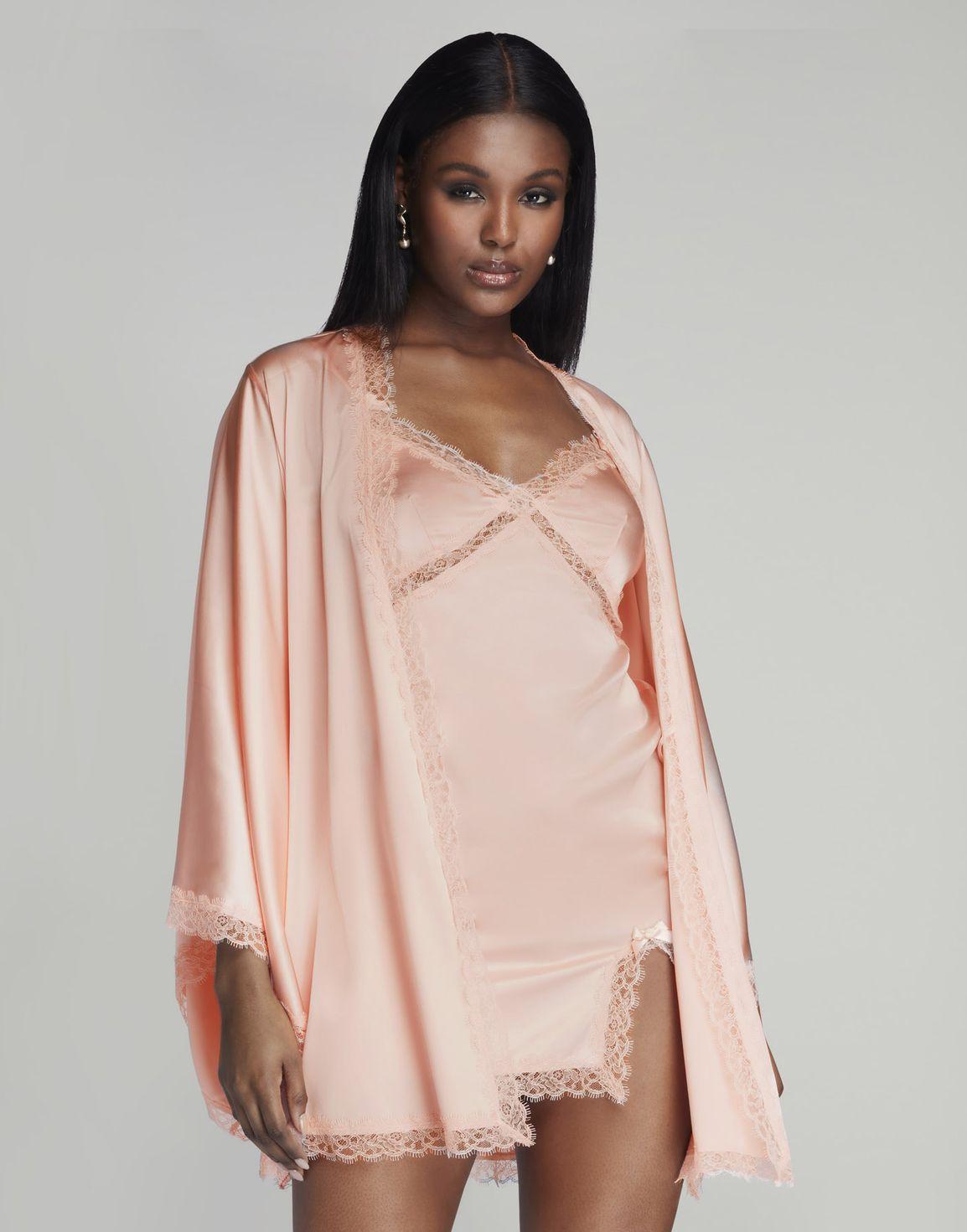 Gisele Short Kimono Pink | Agent Provocateur
