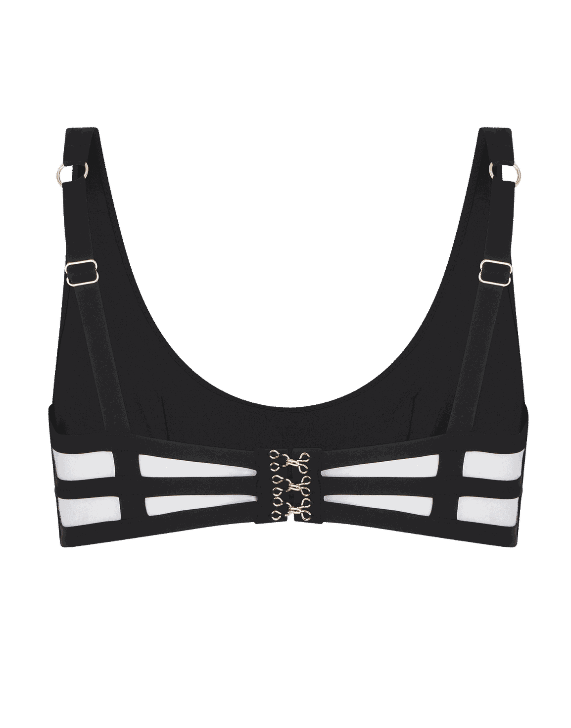Cherelle Cupped Bikini Top Black | Agent Provocateur