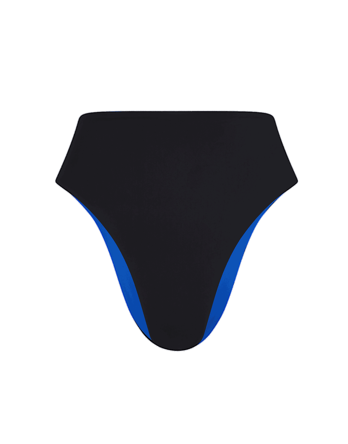 Suky Reversible High Waisted Bikini Bottom Blue | Agent Provocateur