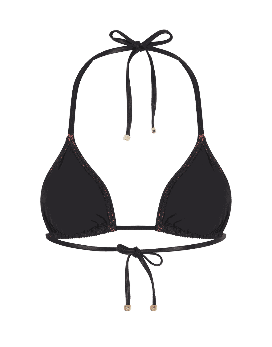 Loveli Tie Side Bikini Top Black | Agent Provocateur