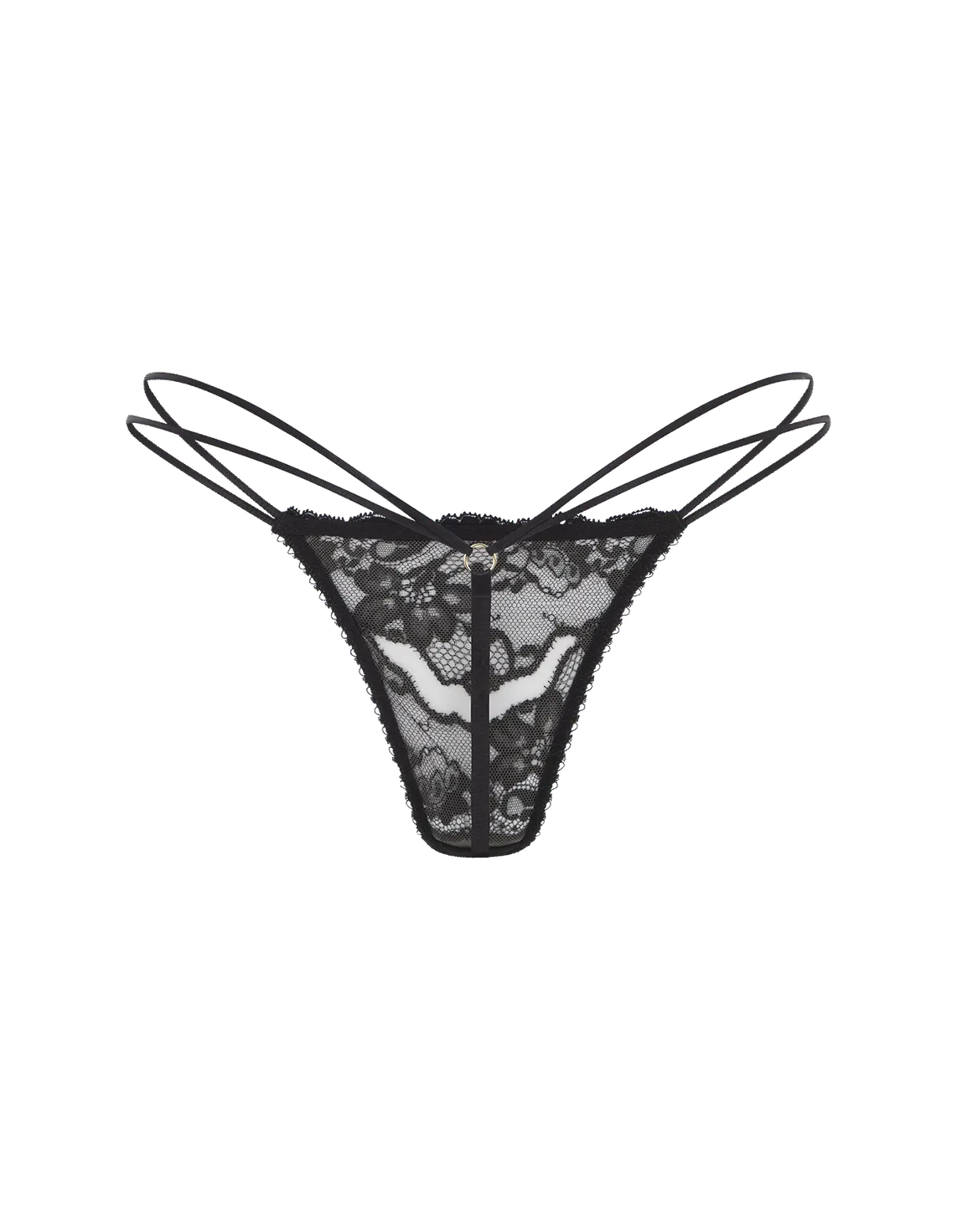 Zanah Thong Black | Agent Provocateur