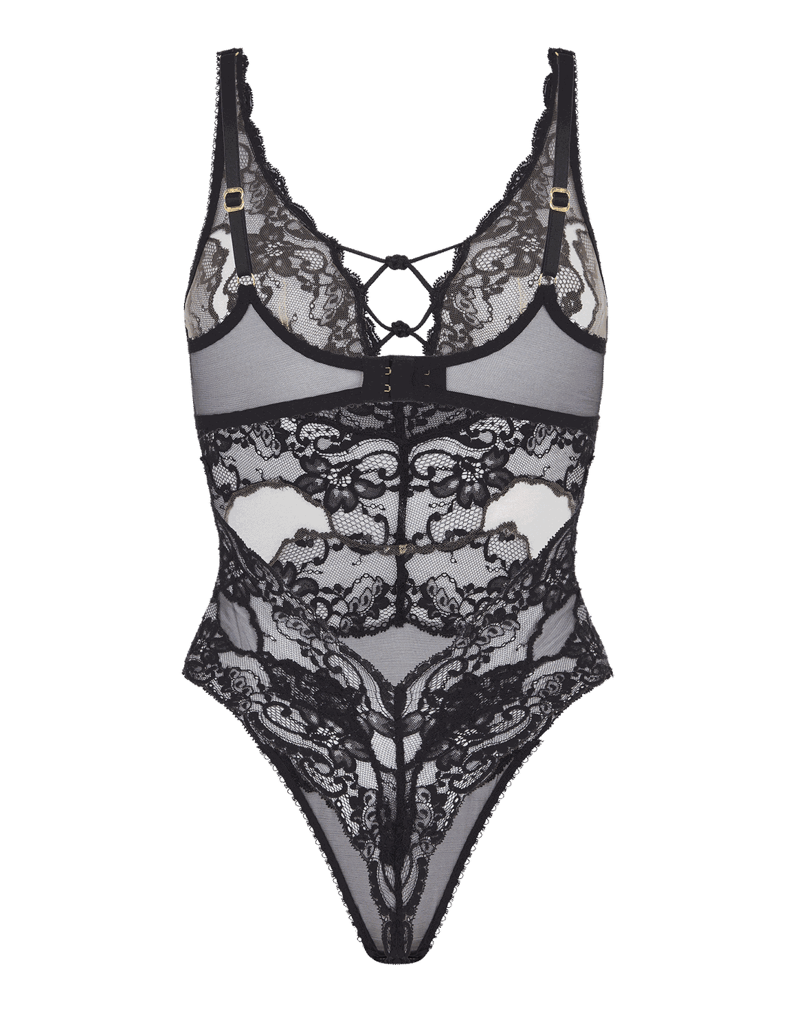 Zanah Bodysuit Black | Agent Provocateur