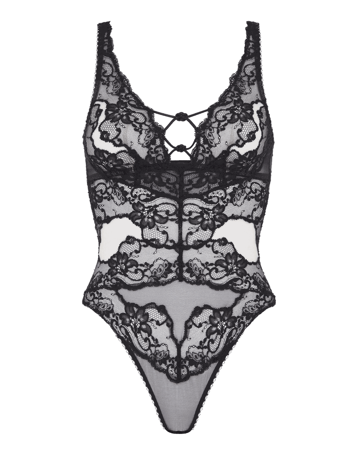 Zanah Bodysuit Black | Agent Provocateur