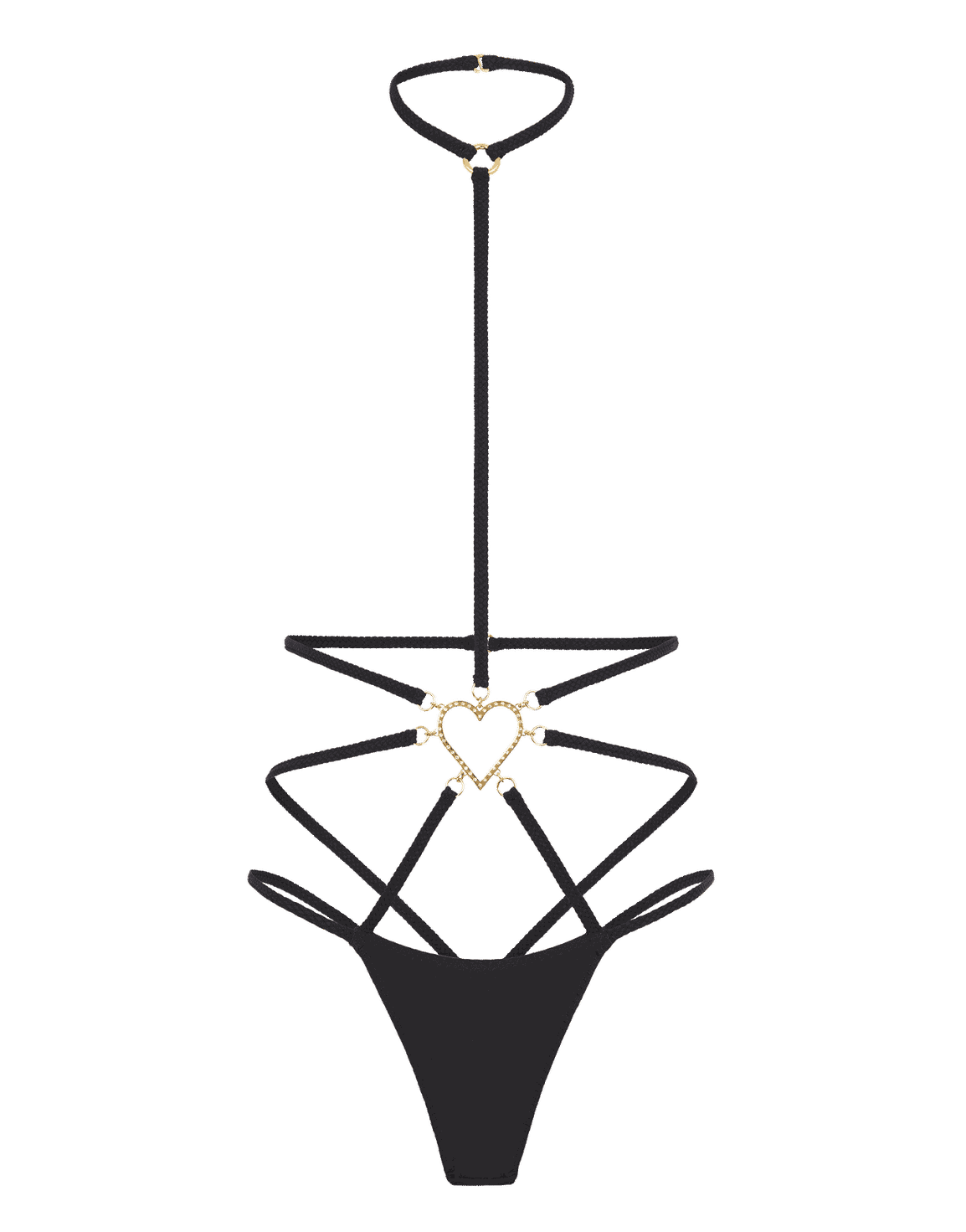 Aurorah Playsuit Black | Agent Provocateur
