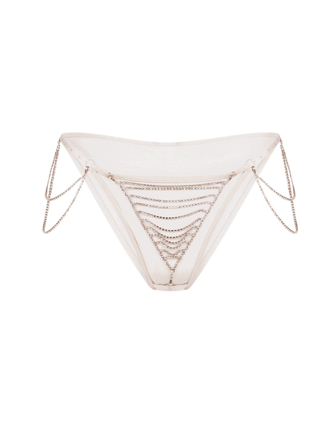 Jasmira Detachable Chain Full Brief Pink | Agent Provocateur