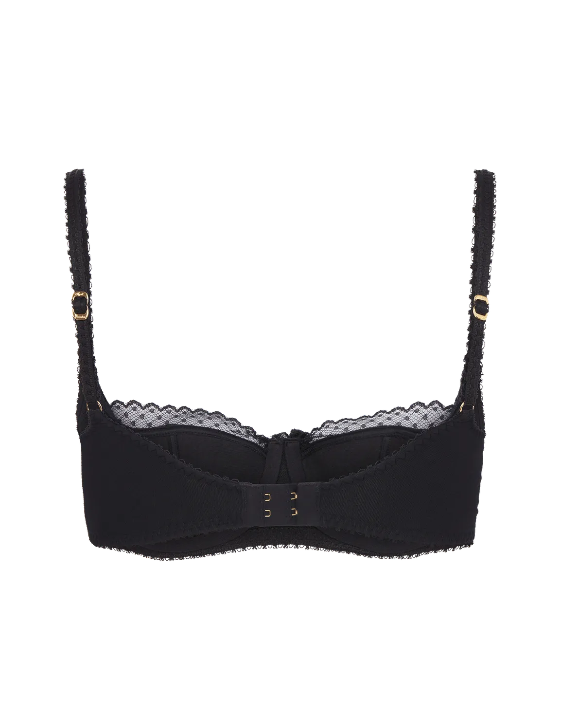 Carri Balconette Underwired Bra Black | Agent Provocateur