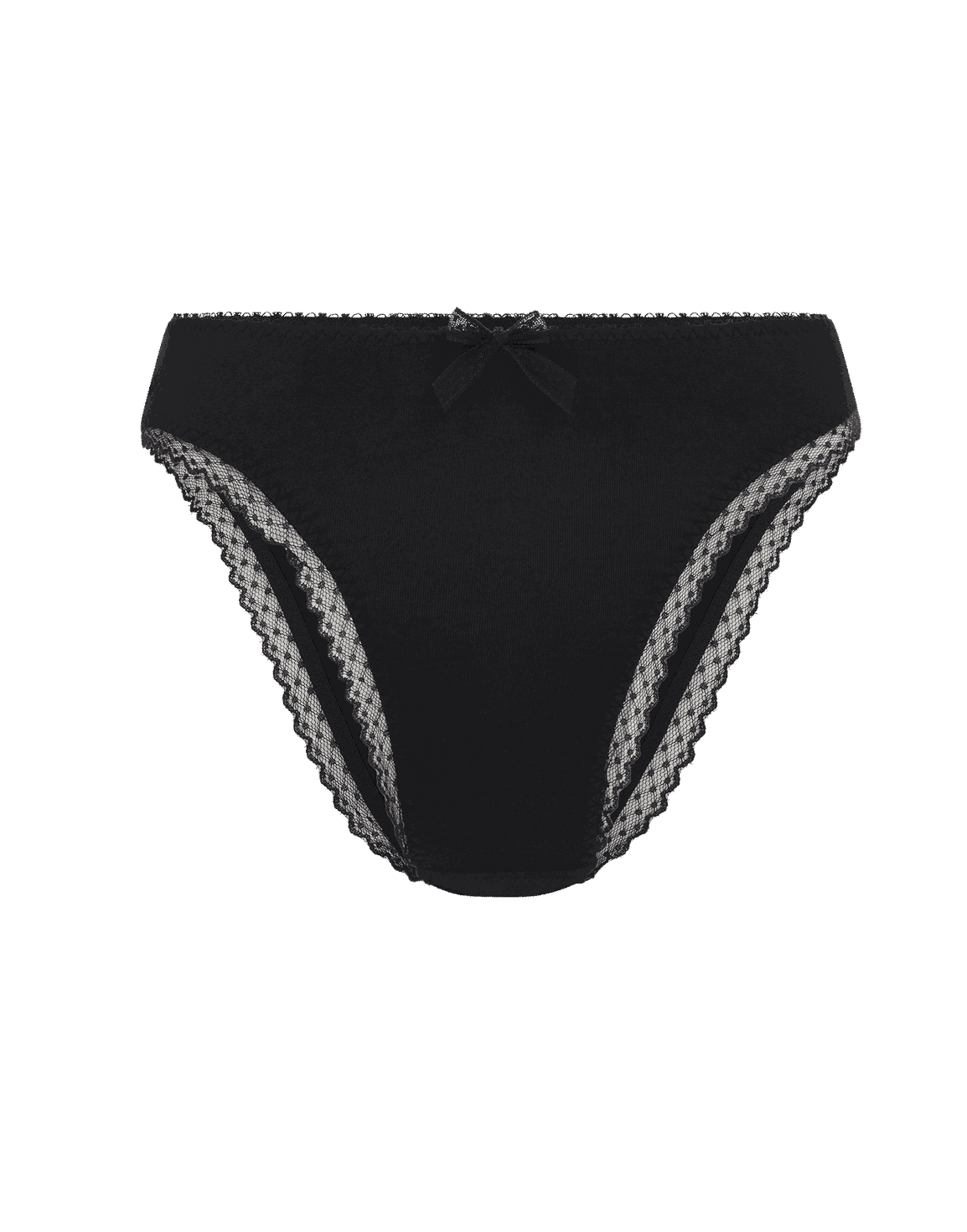 Carri High Waisted Brief Black | Agent Provocateur
