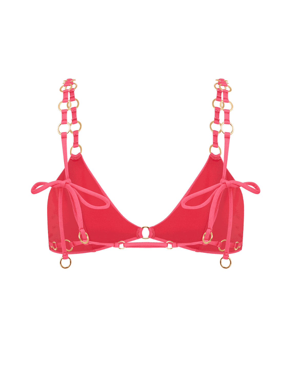 Ashia Tie Side Bikini Top Pink | Agent Provocateur