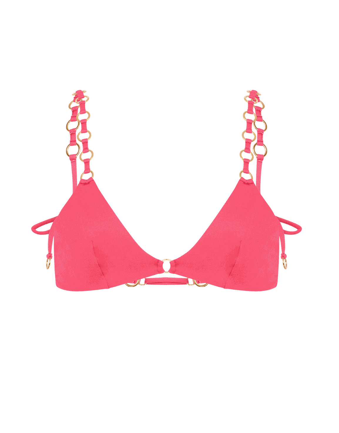 Ashia Tie Side Bikini Top Pink | Agent Provocateur