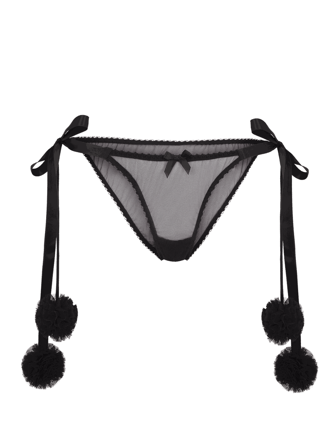 Luckycharm Tie Side Brief Black | Agent Provocateur