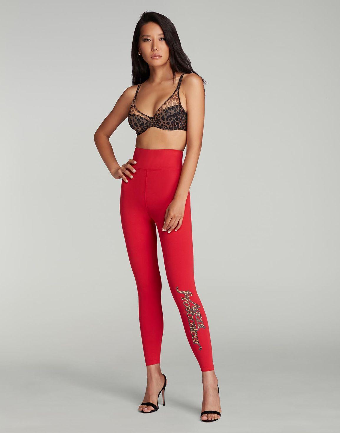 Rayley Leggings Red/Leopard | Agent Provocateur