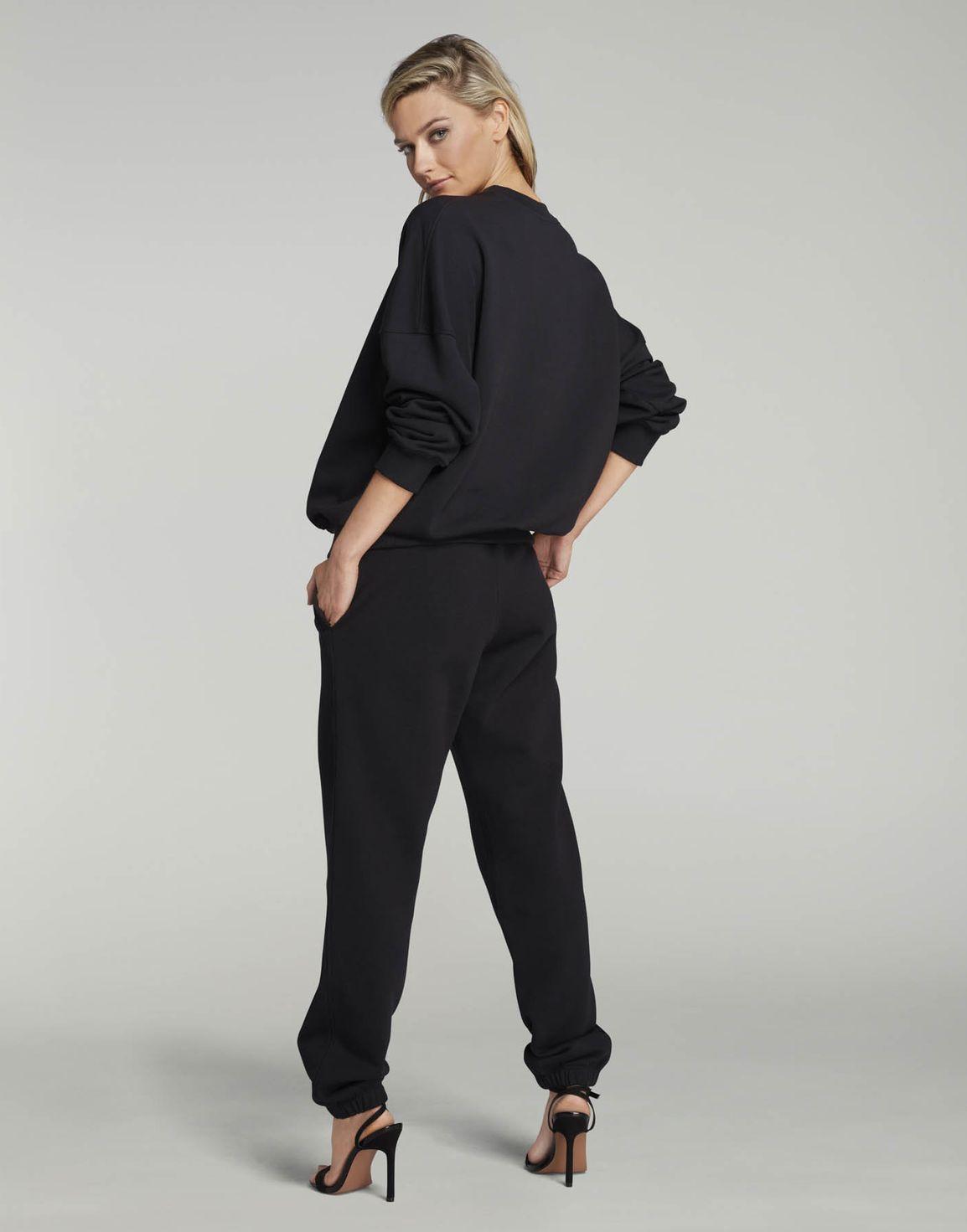 Rayley Crew Sweatshirt Black | Agent Provocateur