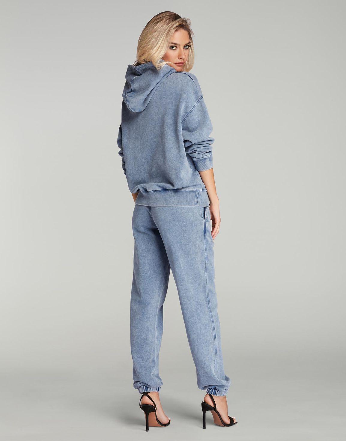 Rayley Hoodie Denim/Black | Agent Provocateur