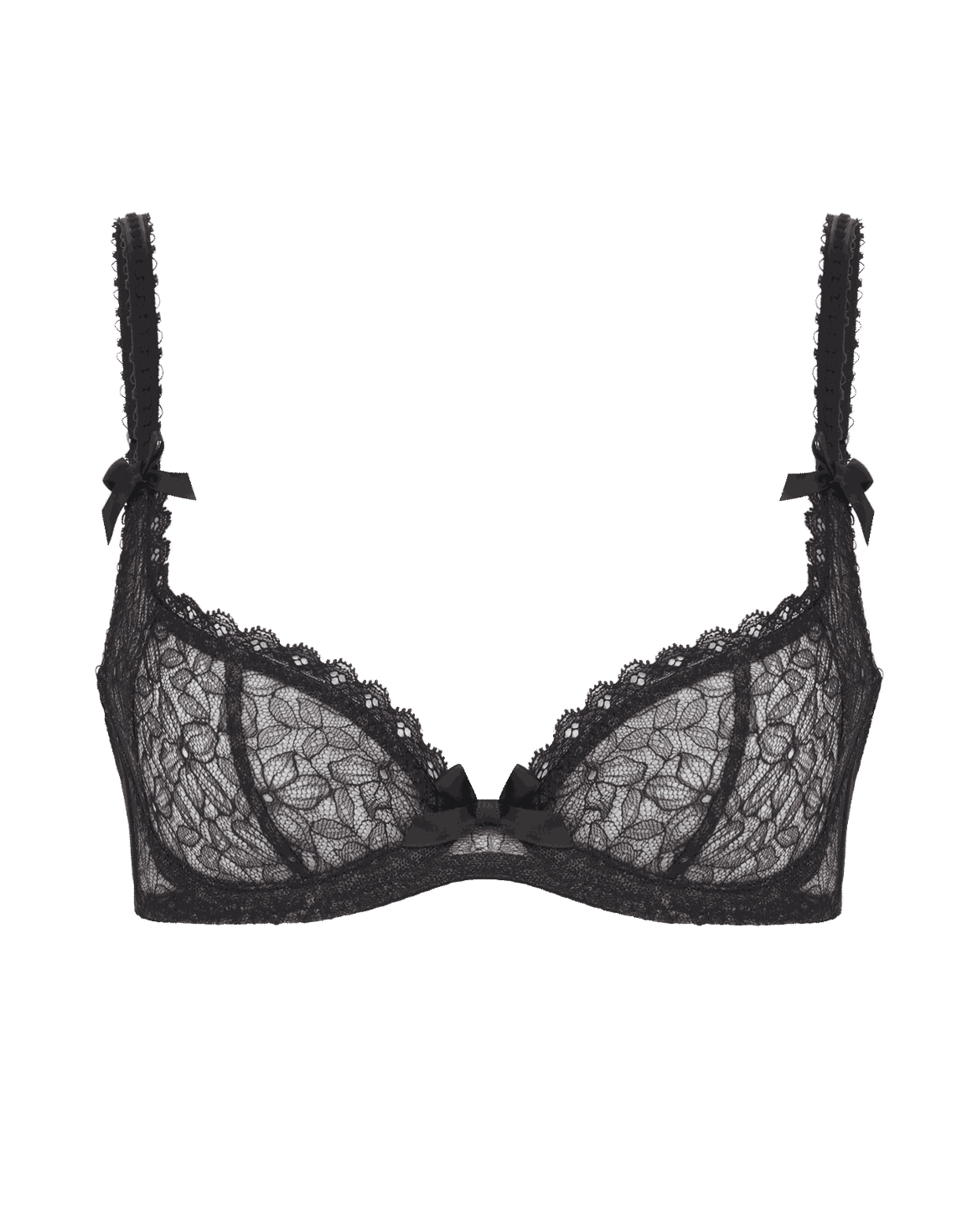 Aliza Demi Cup Bra Black | Agent Provocateur