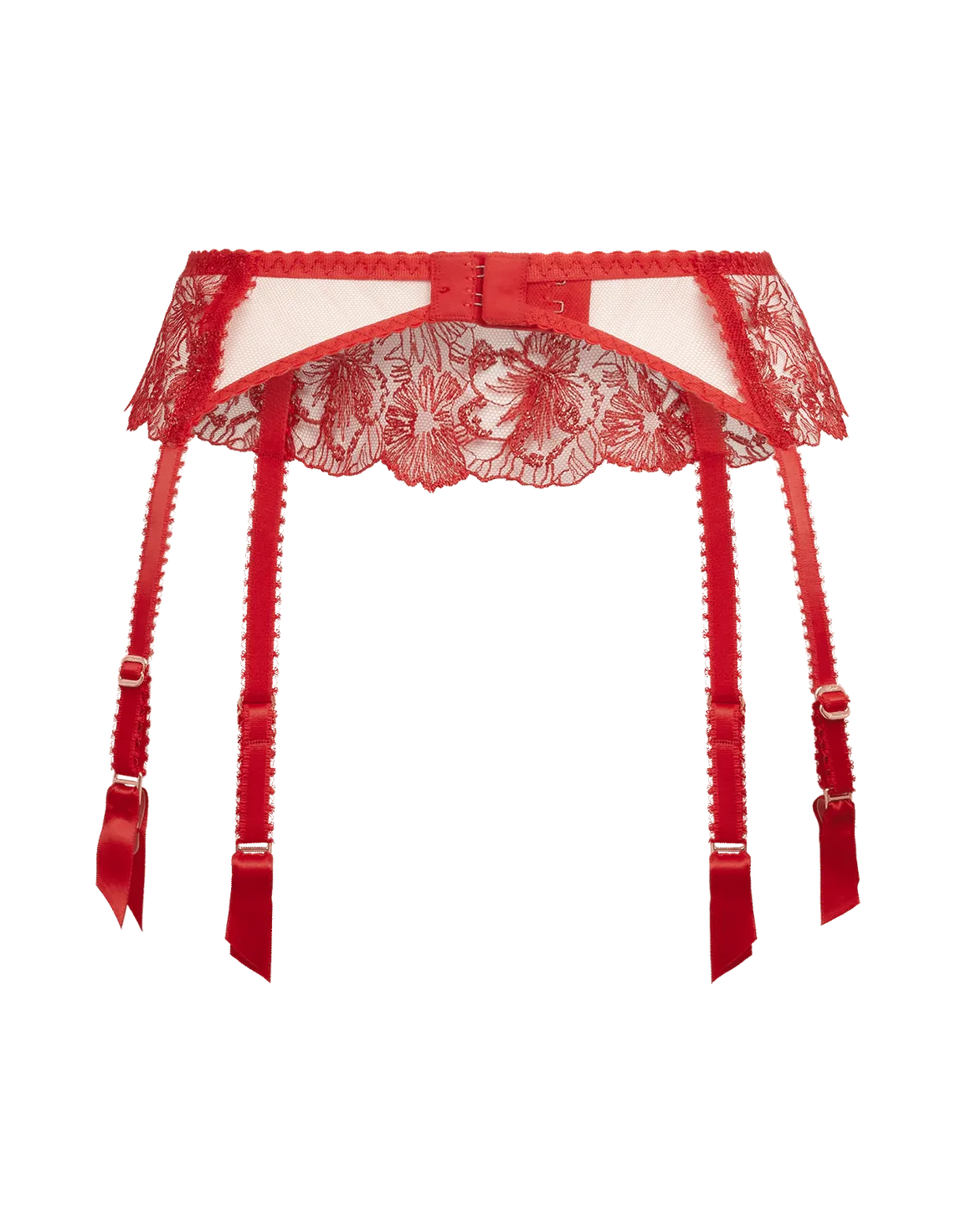 Astria Suspender Metallic Red | Agent Provocateur