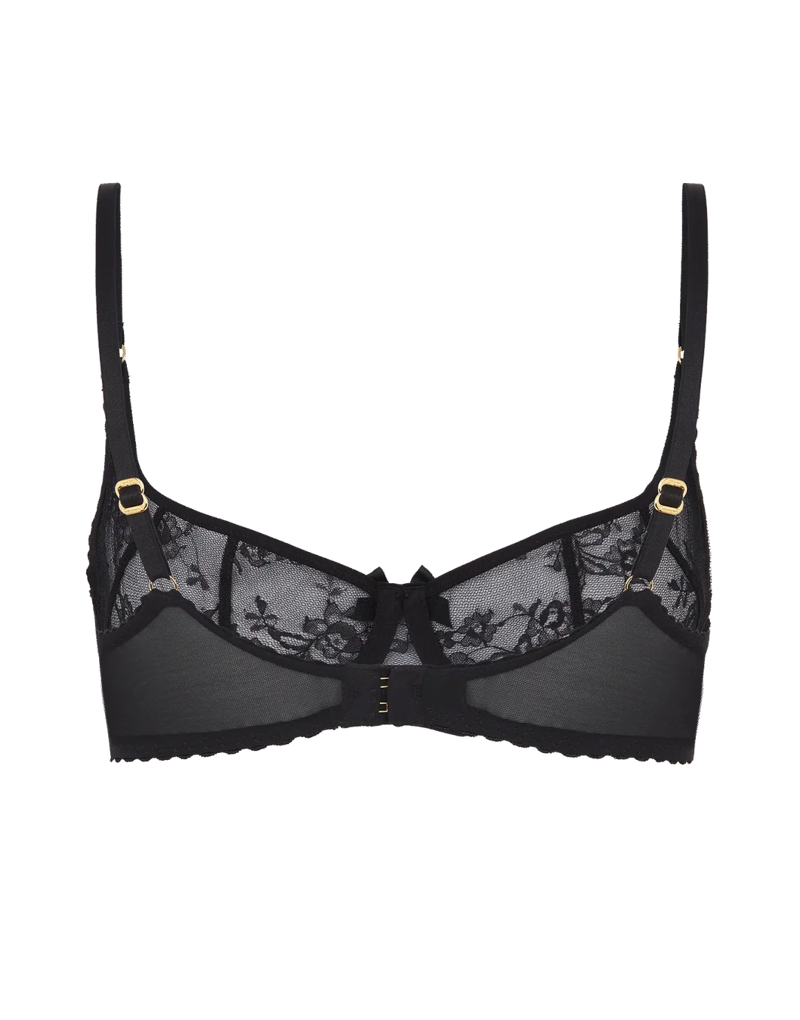 Sachaa Balconette Underwired Bra Black | Agent Provocateur