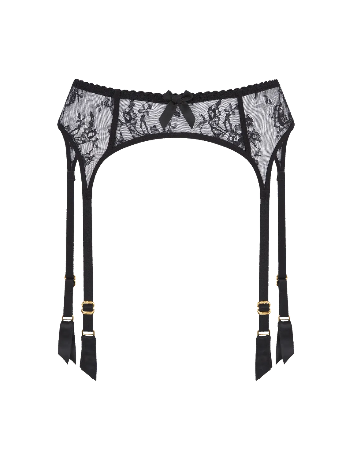 Sachaa Suspender Black | Agent Provocateur
