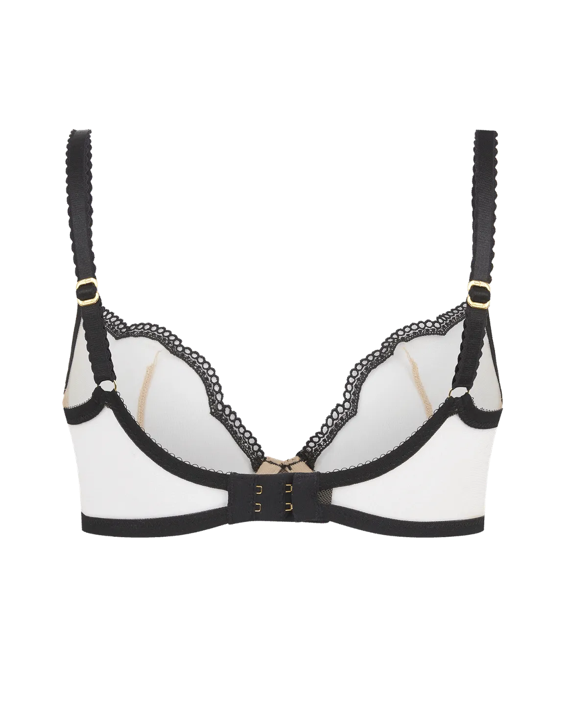 Kay Plunge Underwired Bra Black | Agent Provocateur