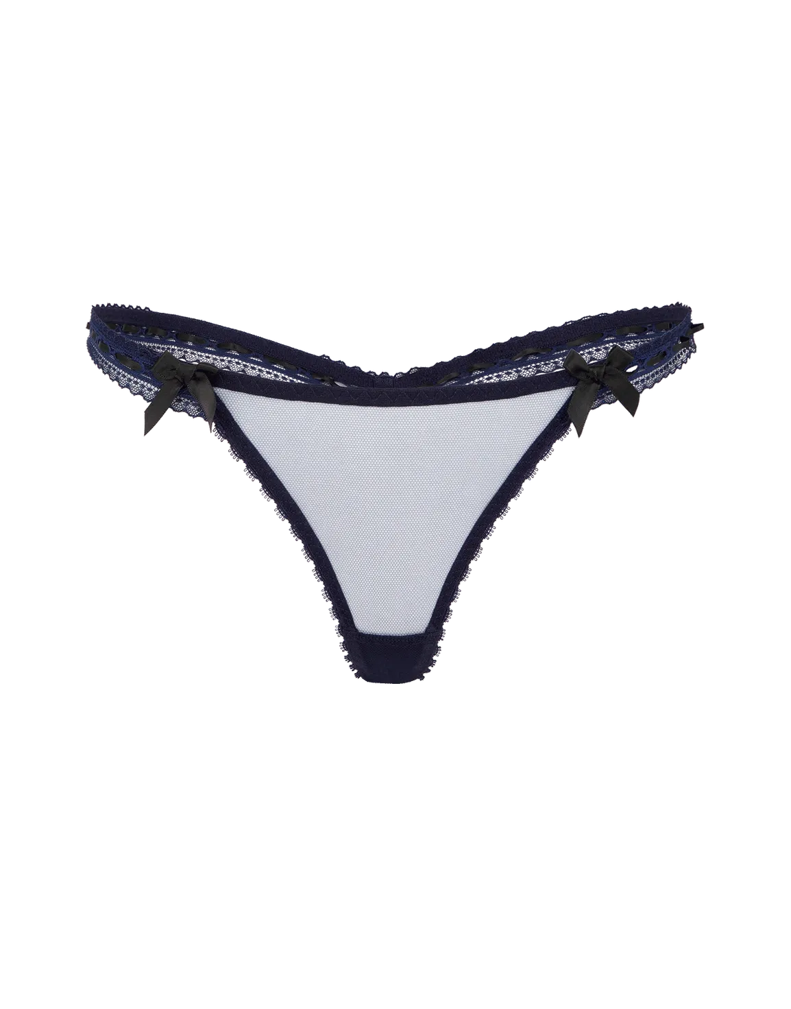 Claira Thong Navy/Black | Agent Provocateur