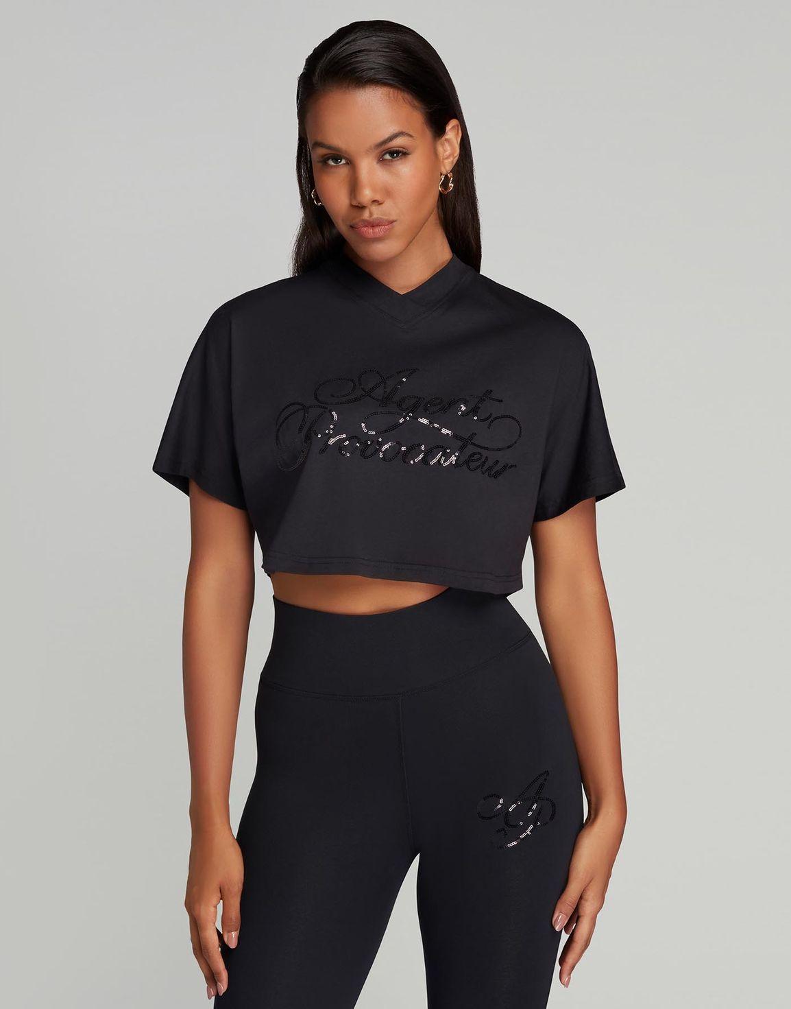 Rayley Crop Top Black | Agent Provocateur