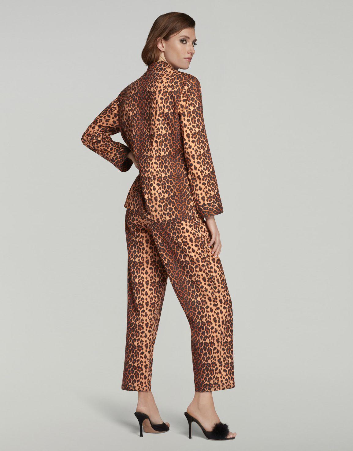 Filipa Long PJ Set Leopard | Agent Provocateur