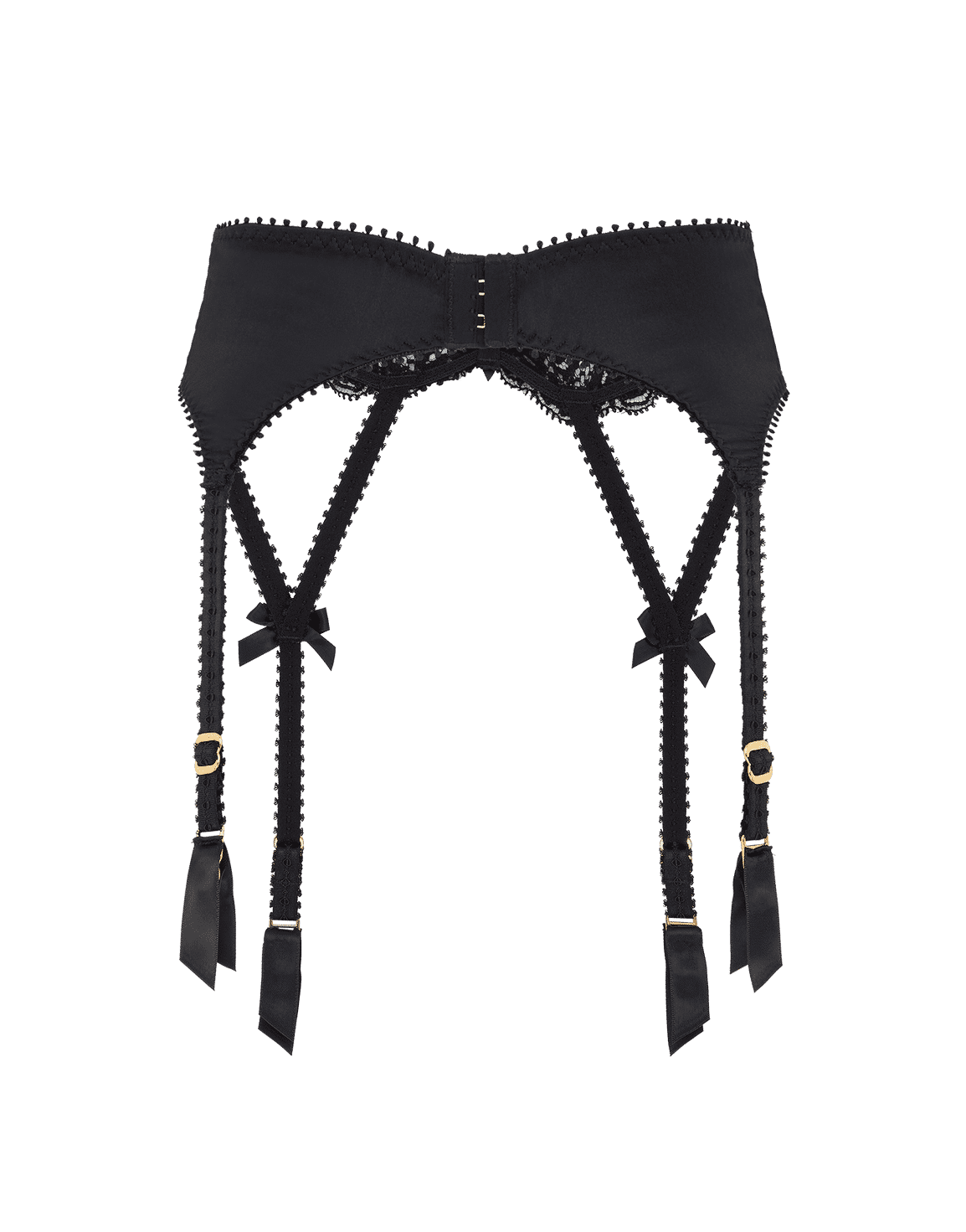 Lacy Suspender Black | Agent Provocateur