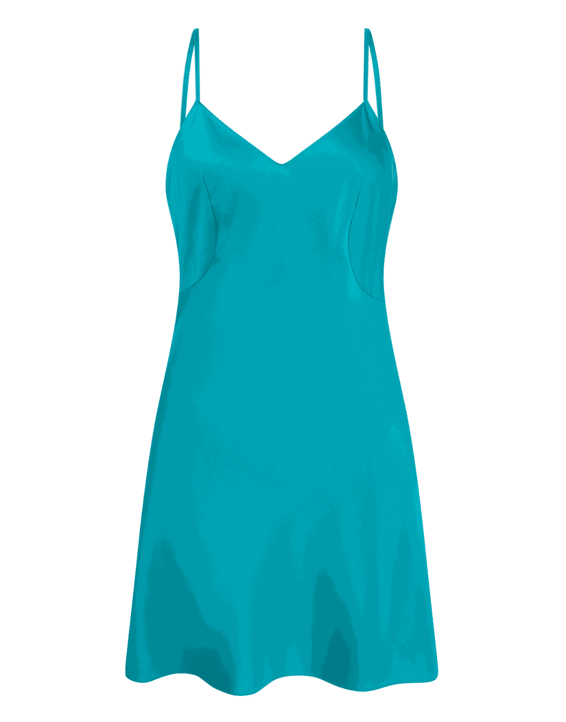 Arlette Short Slip Teal | Agent Provocateur