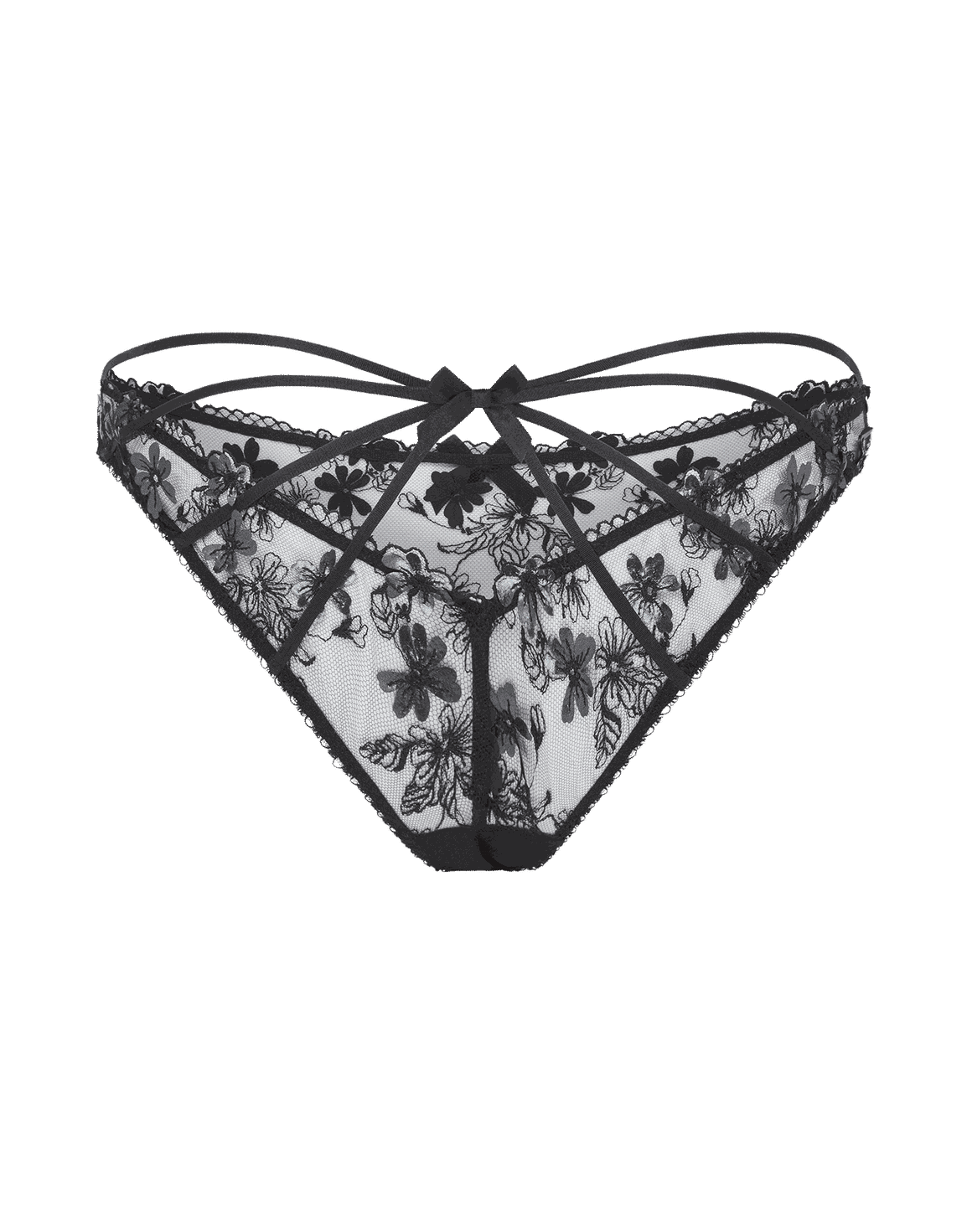 Skylee Full Brief Black/Petrol | Agent Provocateur