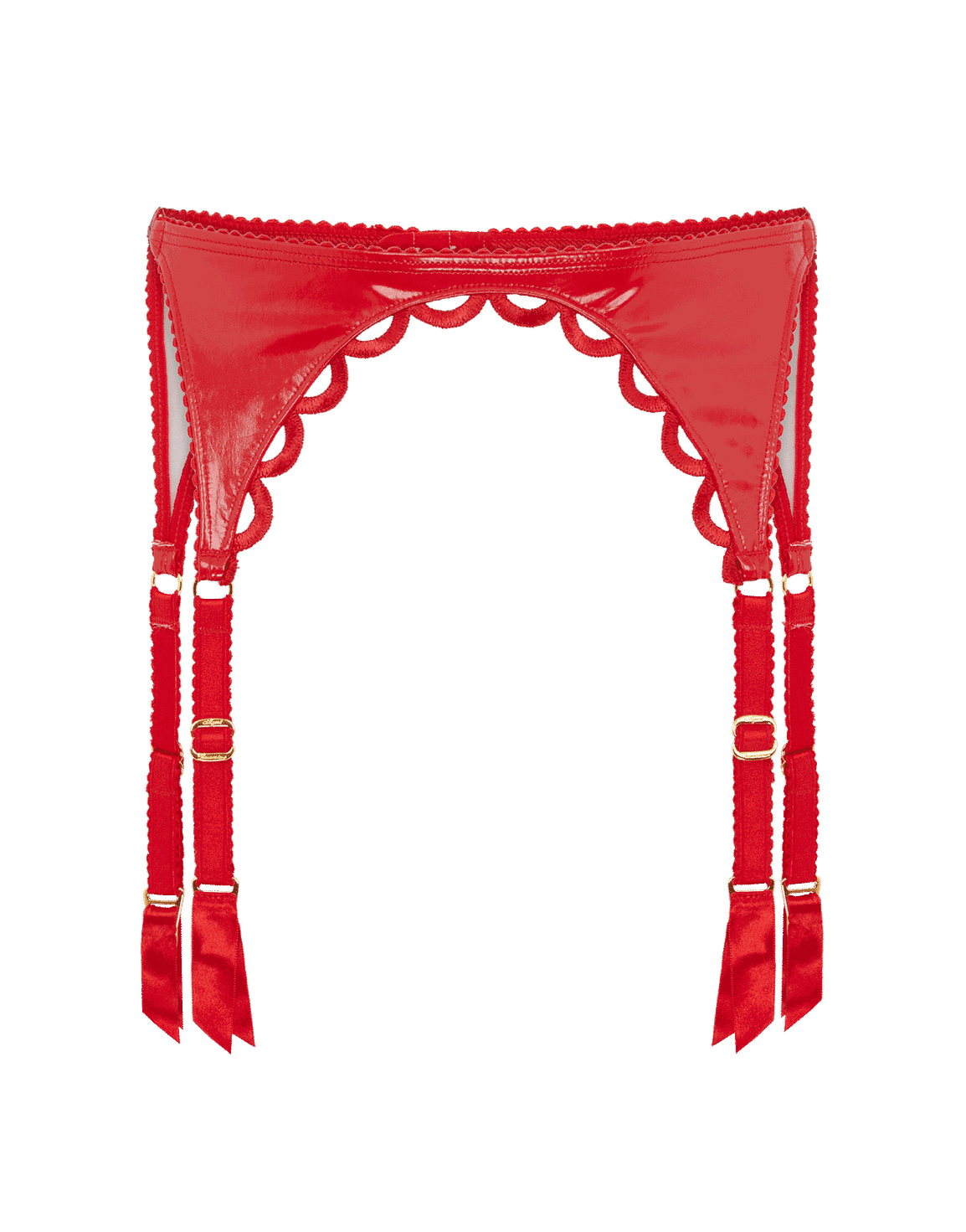 Zarya Suspender Red | Agent Provocateur