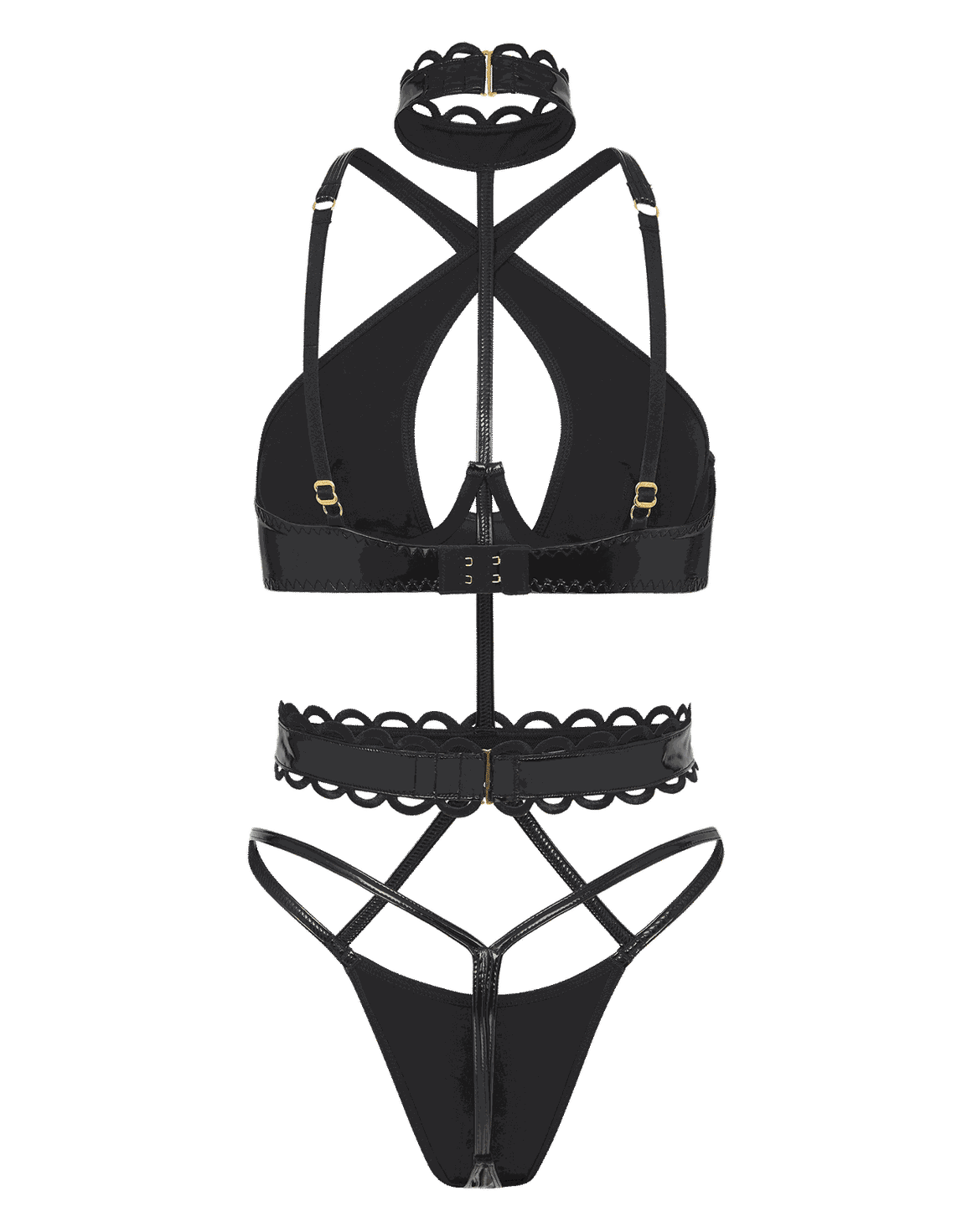 Zarya Playsuit Black | Agent Provocateur