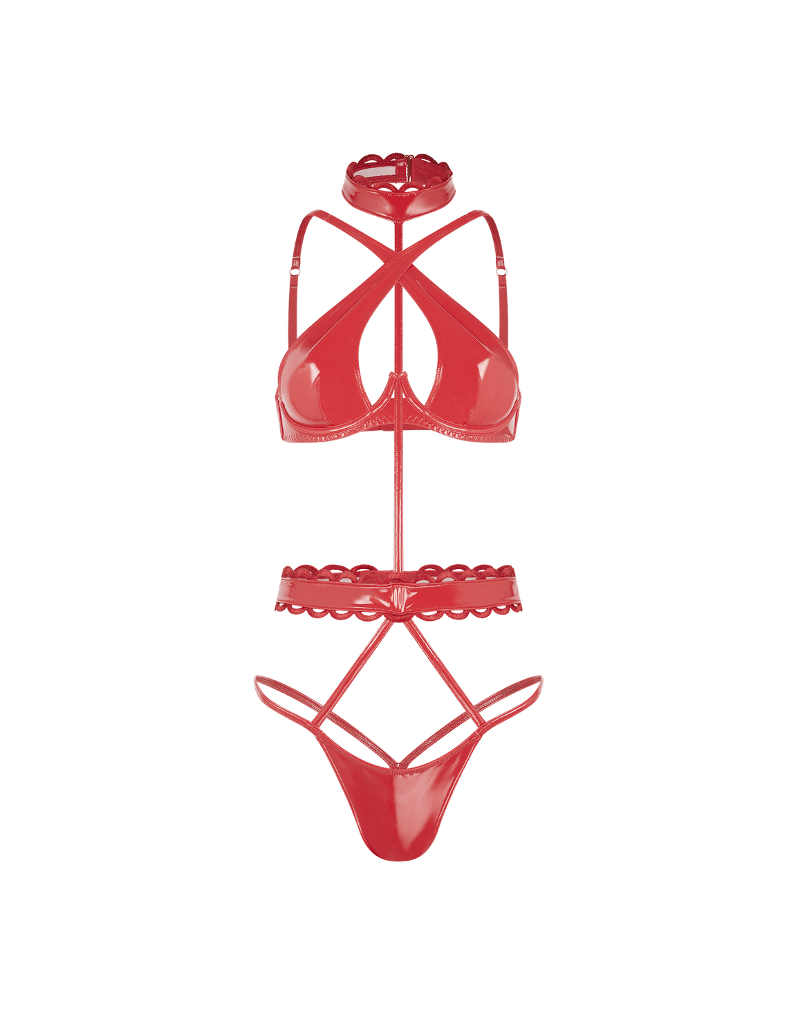 Zarya Playsuit Red | Agent Provocateur