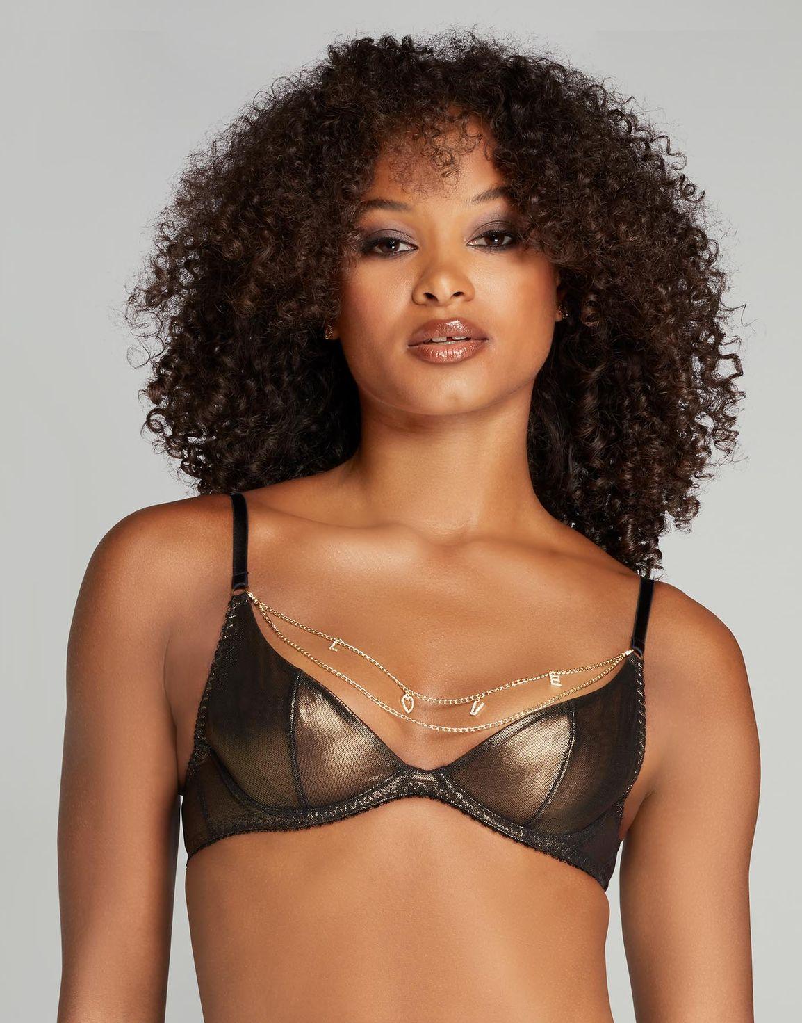 Tylee Bra Gold | Agent Provocateur