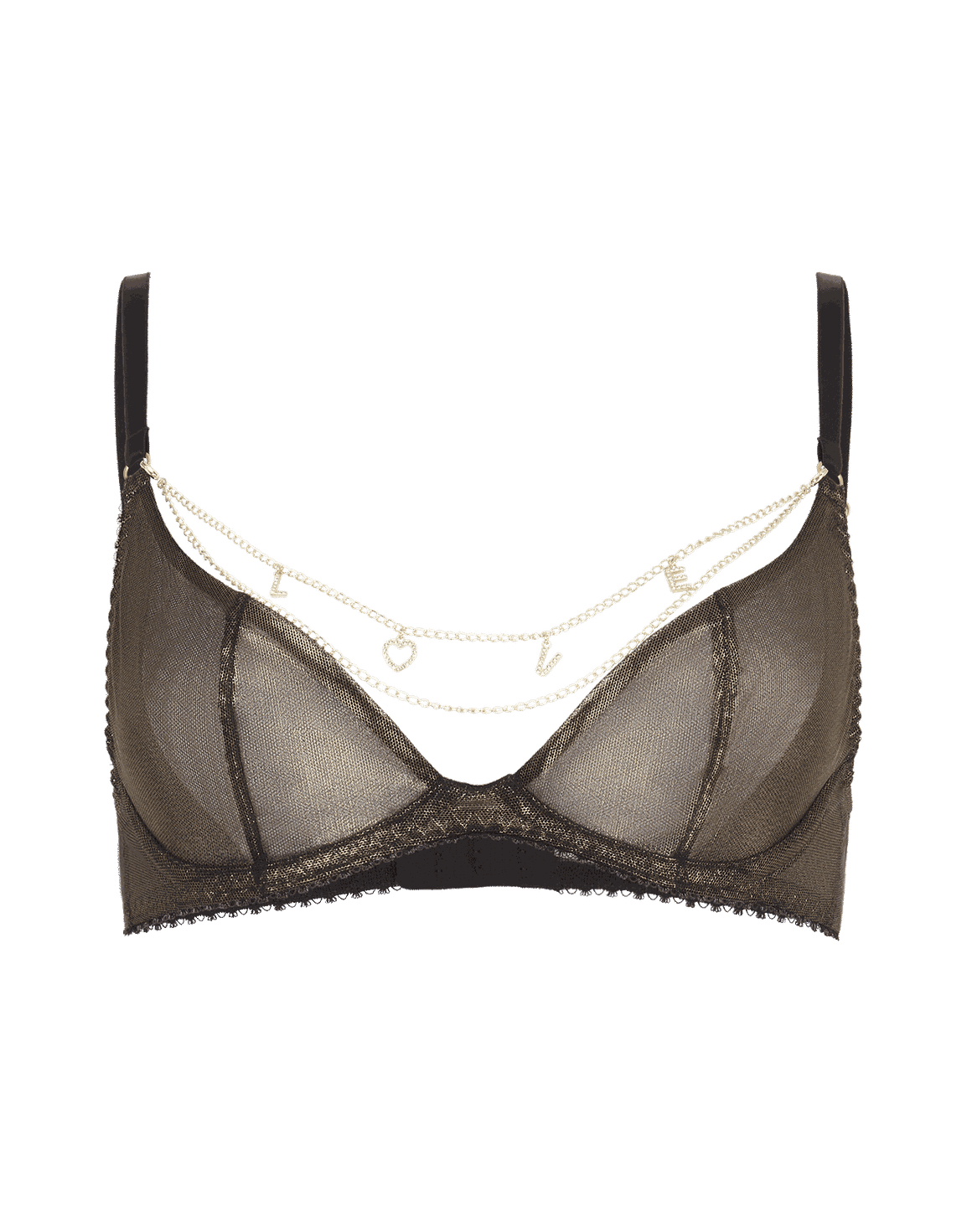 Tylee Bra Gold | Agent Provocateur