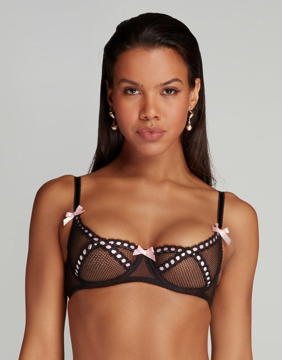 Rozey Full Cup Underwired Bra Black | Agent Provocateur