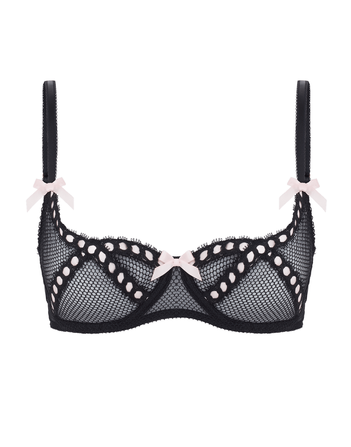 Rozey Full Cup Underwired Bra Black | Agent Provocateur