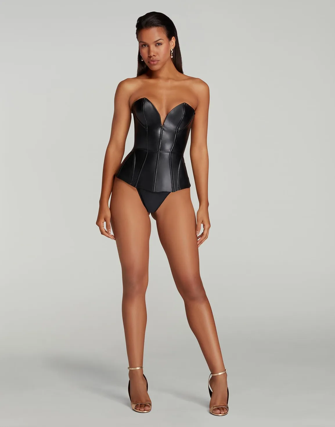 Gena Corset Black | Agent Provocateur