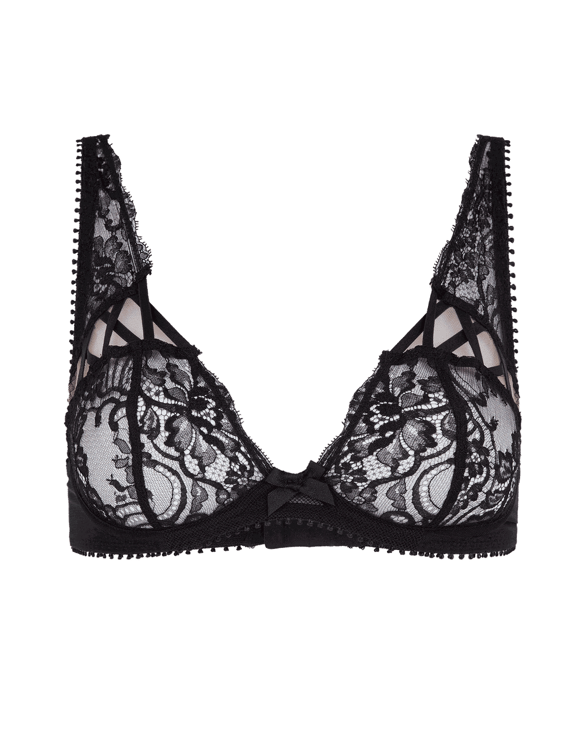 Cordellia High Apex Bra Black | Agent Provocateur