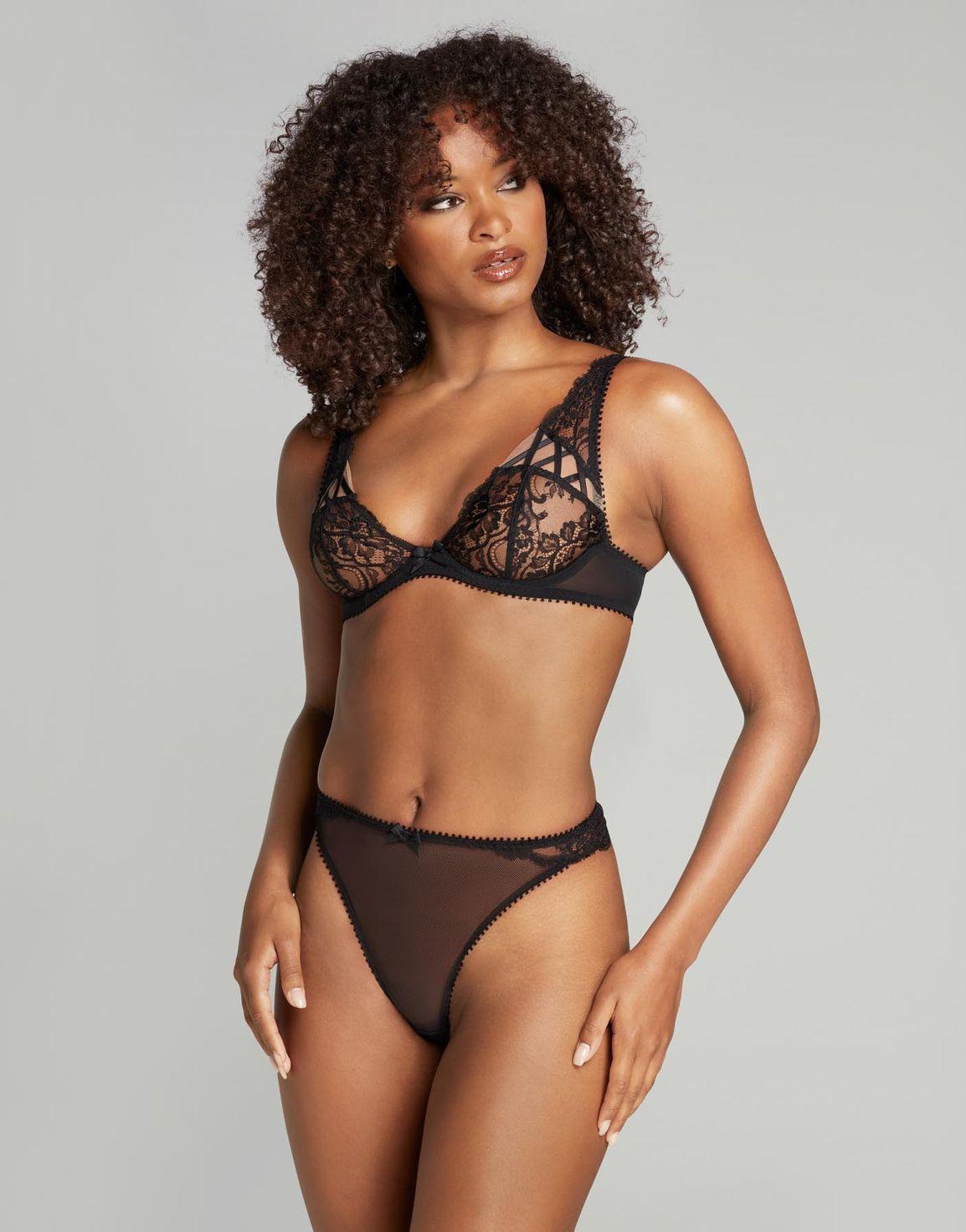 Cordellia Thong Black | Agent Provocateur