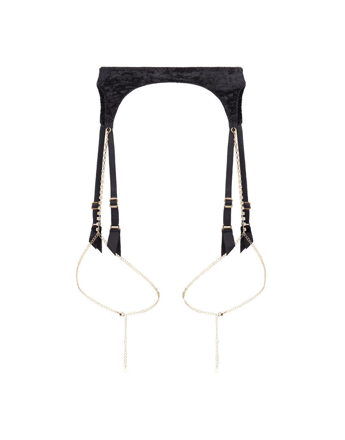 Kati Suspender Black/Gold | Agent Provocateur