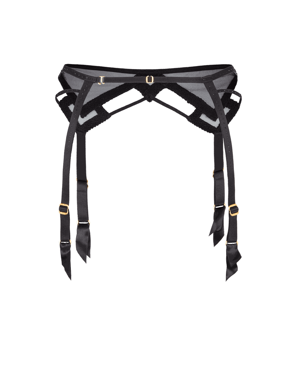 Celestia Suspender Black | Agent Provocateur