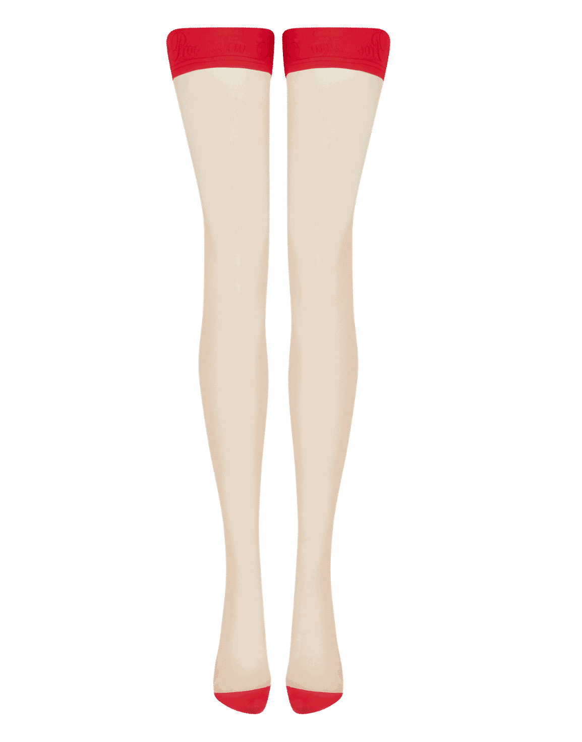 Prezzie Hold Ups Champagne/Red | Agent Provocateur