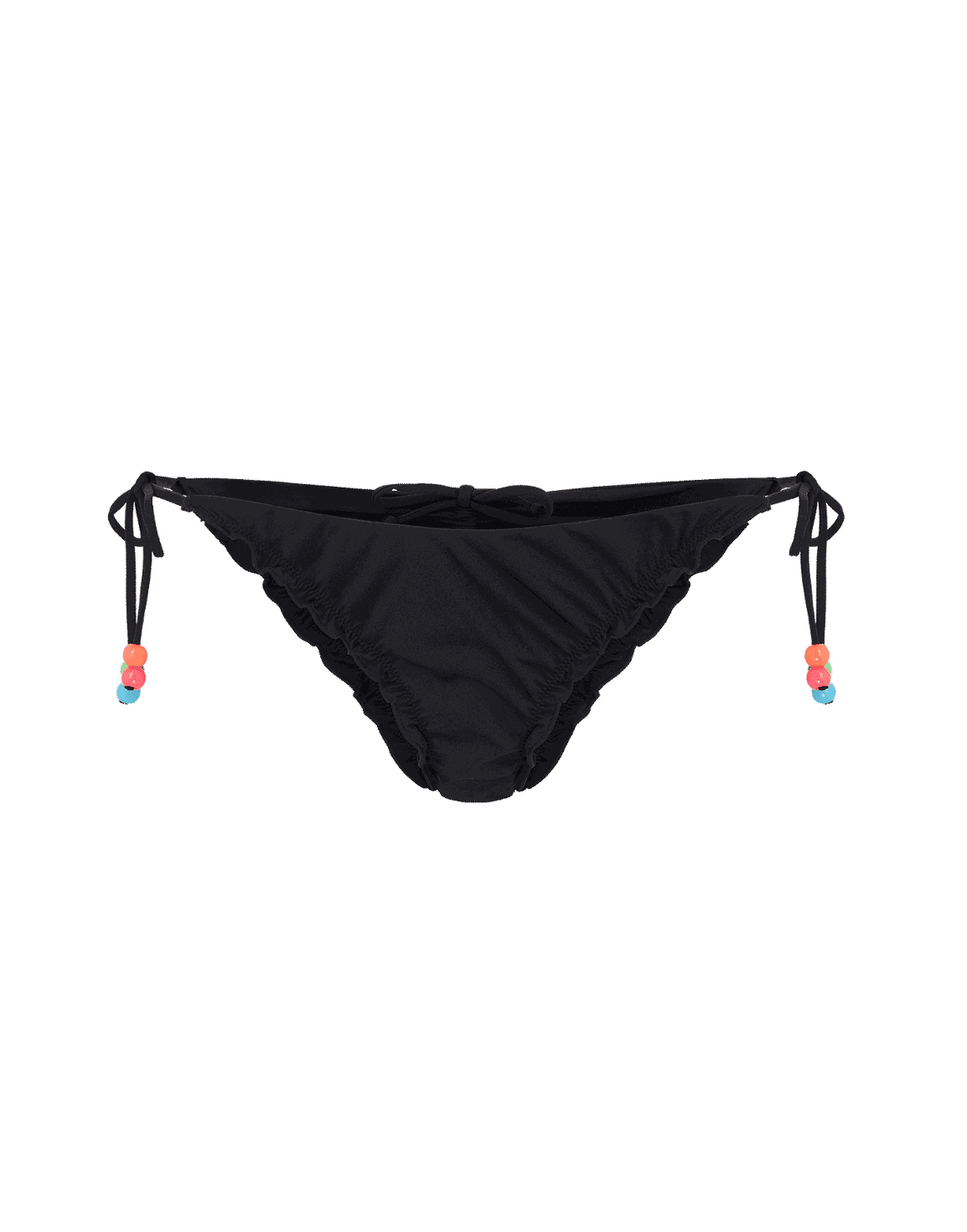 Lely Tie Side Bikini Bottom Black | Agent Provocateur